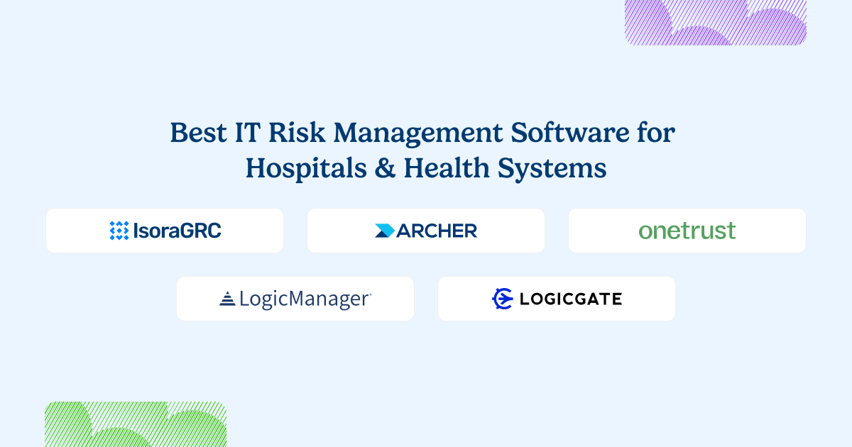 best it risk management software for hospitals and health systems