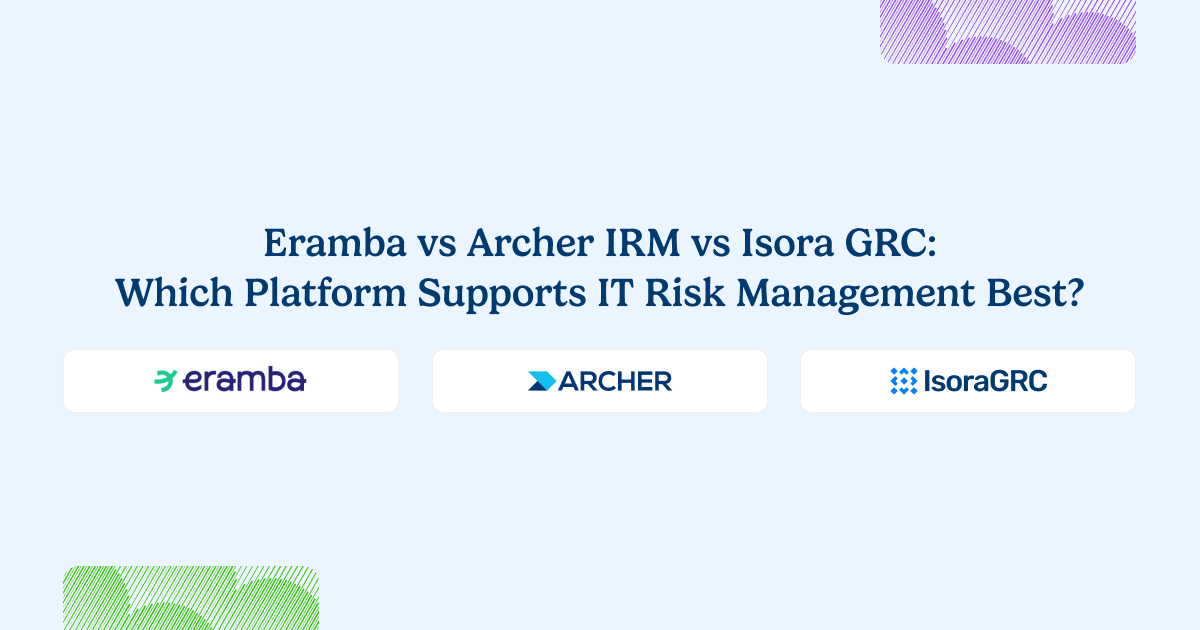 eramba vs archer irm vs isora grc
