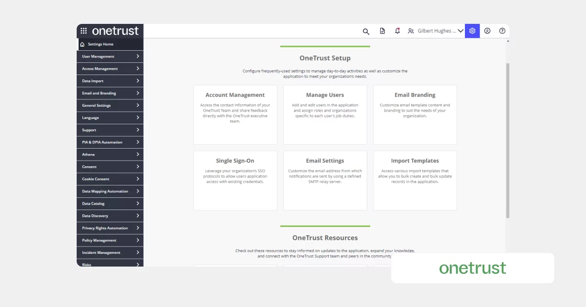 onetrust screenshot