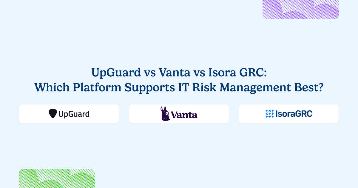 upguard vs vanta vs isora grc